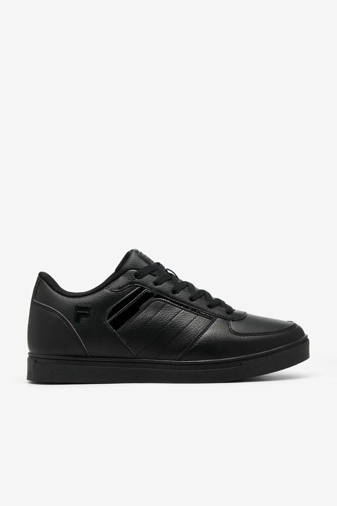 Fila Sneakers Mens Black - Davenport 4 - Philippines 5013284-QX